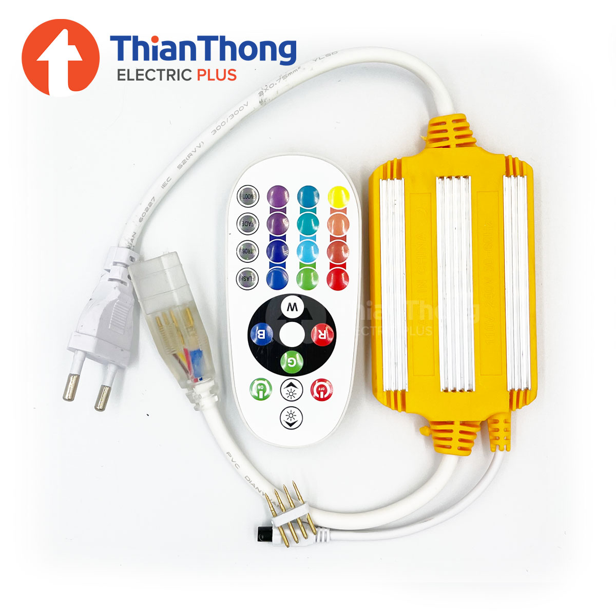 Bewon RGB LED คอนโทรลเลอร์ บีวัน ชุดรีโมทควบคุม ไฟเส้น RGB 110-220V 1500W