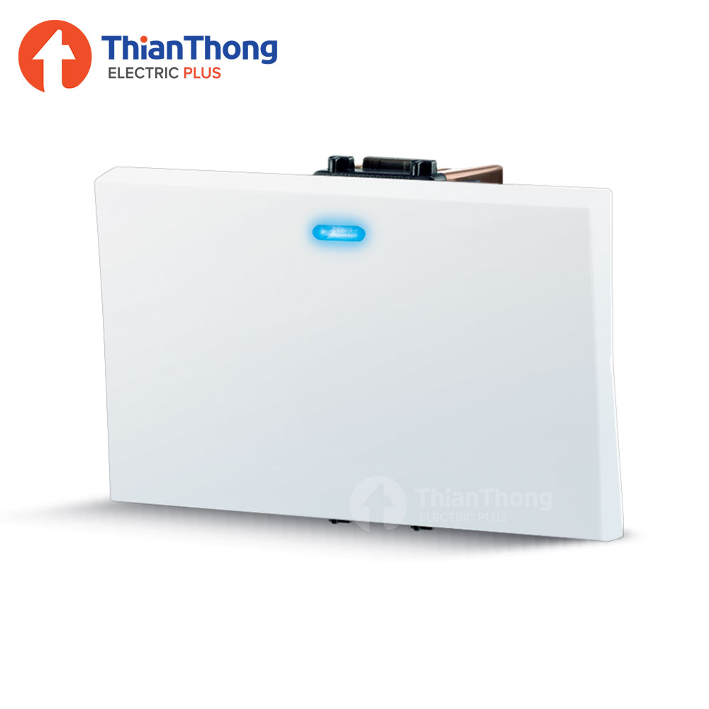CHANG สวิทซ์ 1 ทาง ชนิดปิดมีไฟ ช้าง 1 WAY SWITCH MODULE with LED Light ขนาดใหญ่ S-613L iModern