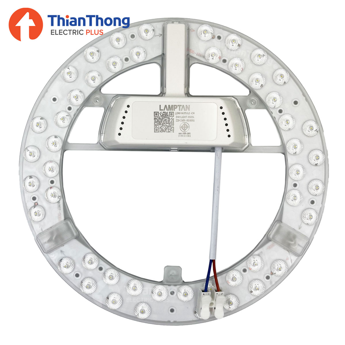 Lamptan แผงไฟ โมดู แลมป์ตั้น 42W LED Lens Module สำหรับใช้แทนนีออนกลม และอเนกประสงค์ แสงขาว Daylight