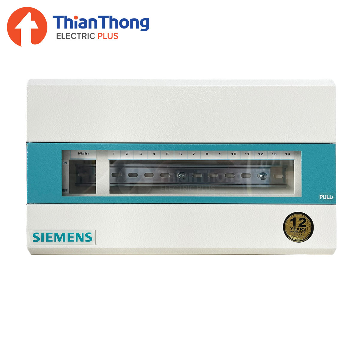Siemens Alpha Simbox Consumer Units ซีเมนส์ 14 Circuits 1 Phase 2 Poles 220V 14 ช่อง 8GB3311-5TH01