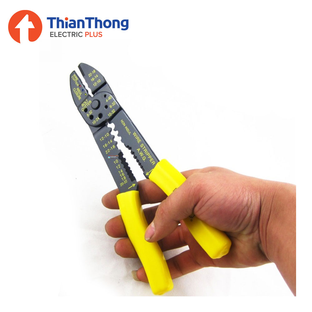 Stanley คีมย้ำสายไฟ 9″ สแตนลีย์ Crimping Plier 9" 84-223