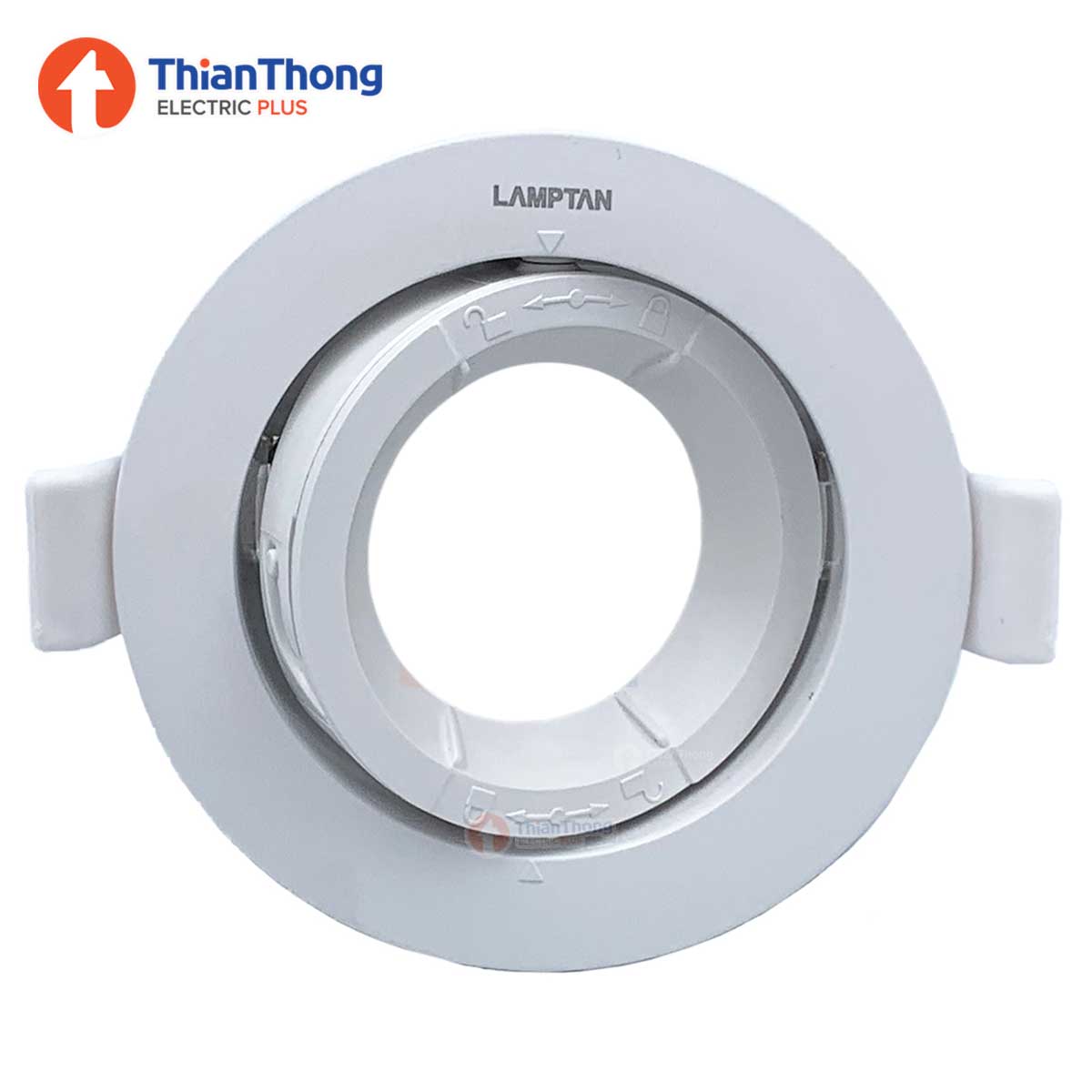 Lamptan โคมไฟดาวน์ไลท์ MR16 ปรับหน้าได้ แลมป์ตั้น MR16 Downlight White สีขาว