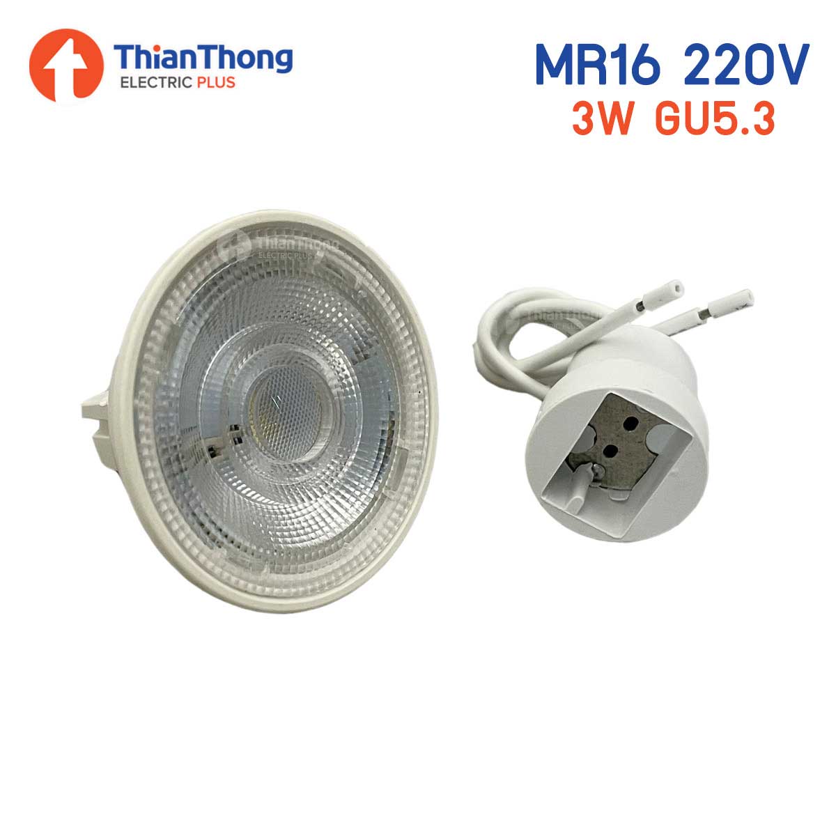 Philips Essential LED หลอดไฟฟิลิปส์ MR16 3W 220V Daylight / WarmWhite 