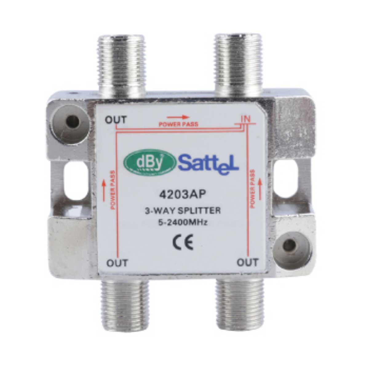 dBy TV Sattellite Splitter แยกสัญญาณทีวี ดาวเทียม 3 Way 4203AP 