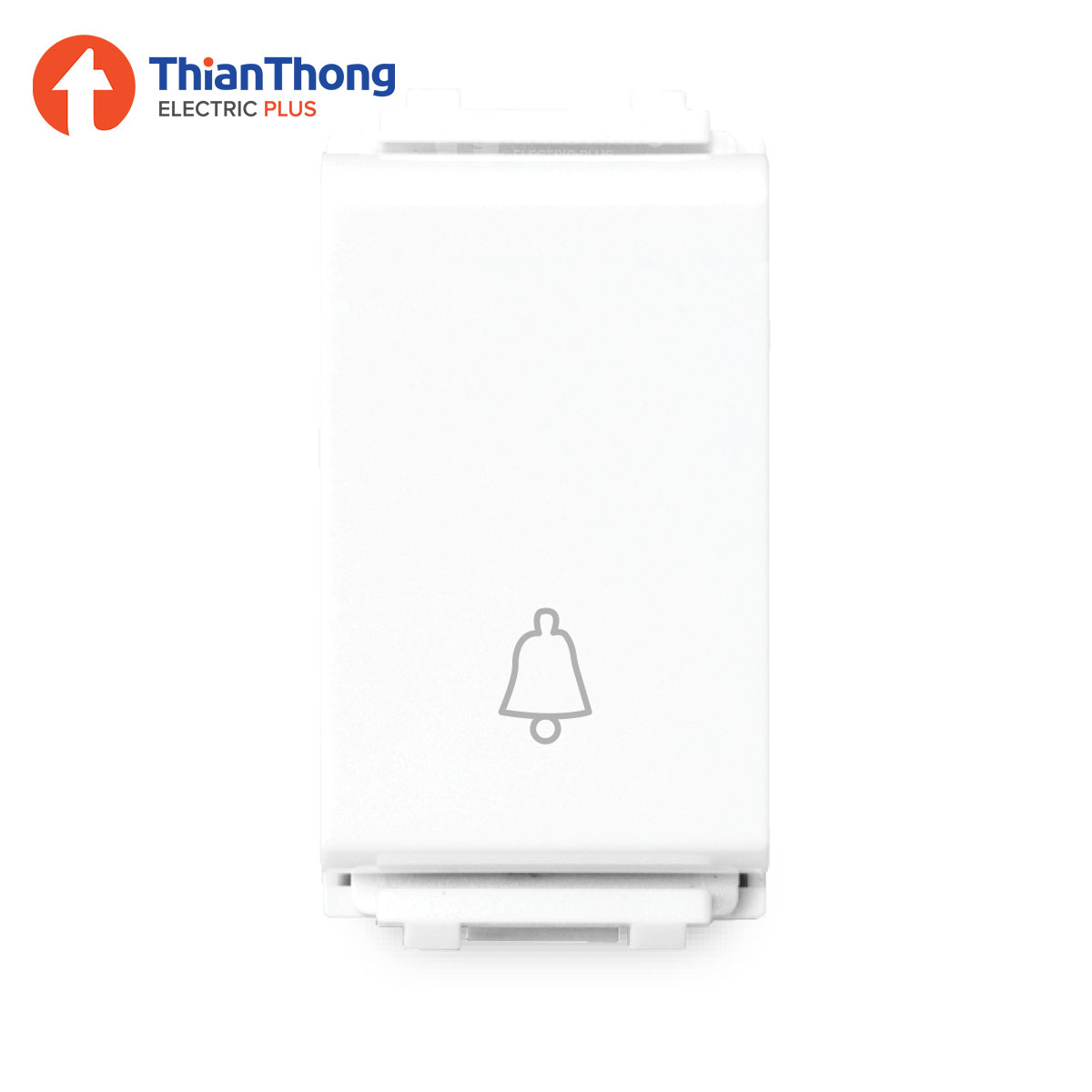 HACO สวิตช์กดกระดิ่ง 1ช่อง รุ่นไอคอน ฮาโก้ Bell Switch Module - Icon IC-B111 (1 Module)