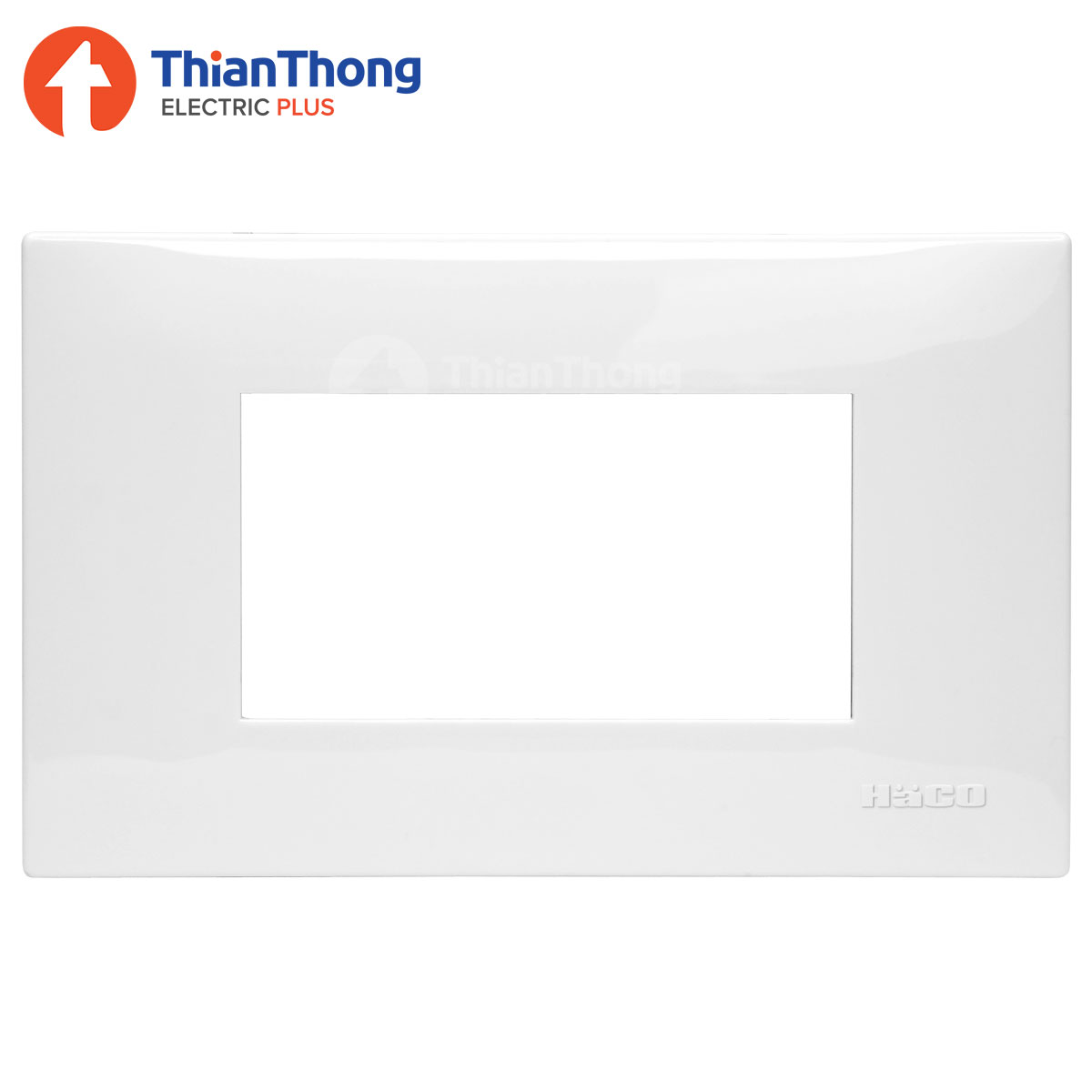 HACO แผงหน้ากาก 3 ช่องรุ่น ไอคอน ฮาโก้ 3 Gang Frame - Icon IC-F003 (3 Modules)