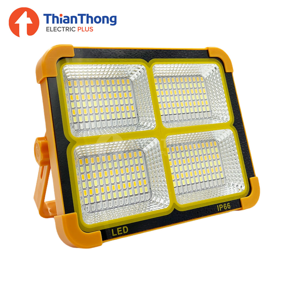 Lamptan ฟลัดไลท์พลังงานแสงอาทิตย์ เปลี่ยนแสงได้ 300W แลมป์ตั้น Solar FloodLight Charger Muti-Colour รุ่น ORA 300W