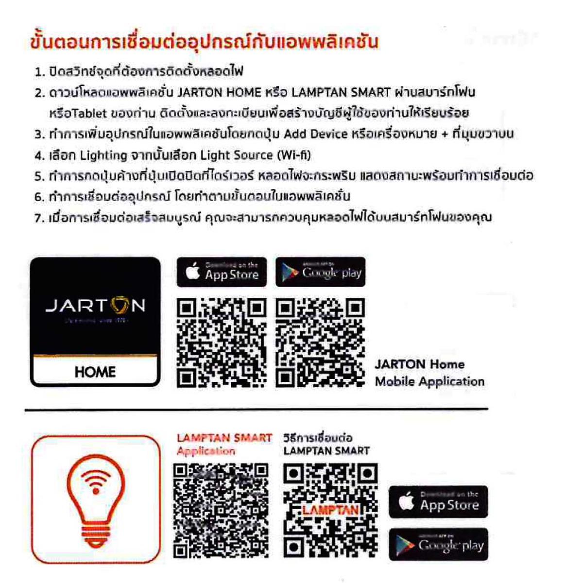 Lamptan ไฟเส้นเปลี่ยนสี อัจฉริยะ ครบชุด 3 เมตร แลมป์ตัน Smart Wi-Fi Strip Light Warm White & RGB 3 Meters 18W