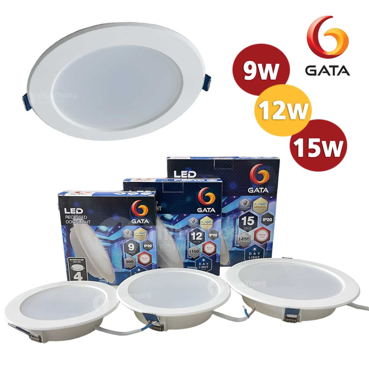 Gata LED Recessed downlight