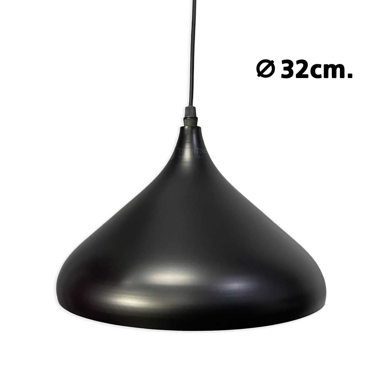 โคมไฟห้อย โคมไฟเพดาน สไตท์โมเดิร์น สีดำ Style Modern Pendant Lamp H002 Black 