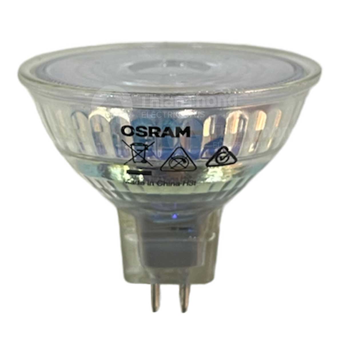 Osram หลอดไฟ ออสแรม ฮาโลเจน LED ECO HV GU5.3 MR16 5.5W 12V
