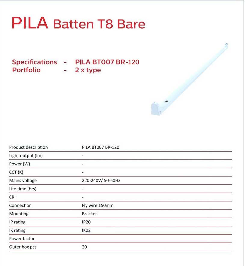 Pila สปอร์ตไลท์ แอลอีดี พิล่า LED Floodlight 50W 6500K FL007