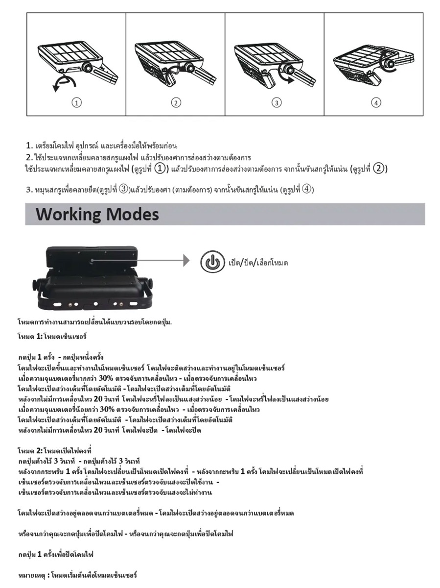 Philips โคมไฟติดผนัง โคมไฟโซล่าเซลล์ แบบพกพาได้ 500lm 5V LED Essential SmartBright Solar Compact รุ่น BVS010 LED5 Solar