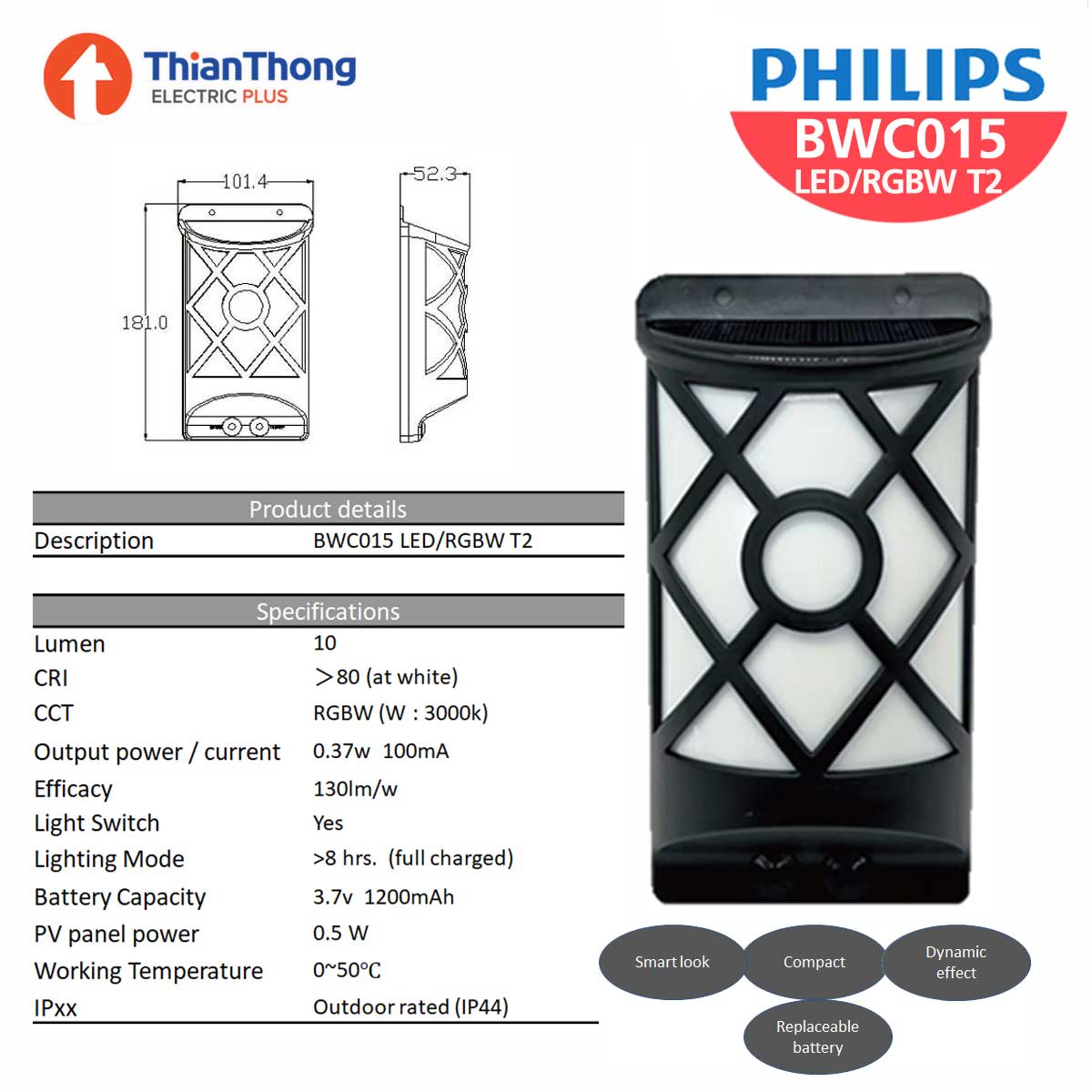 Essential SmartBright Solar Decorative