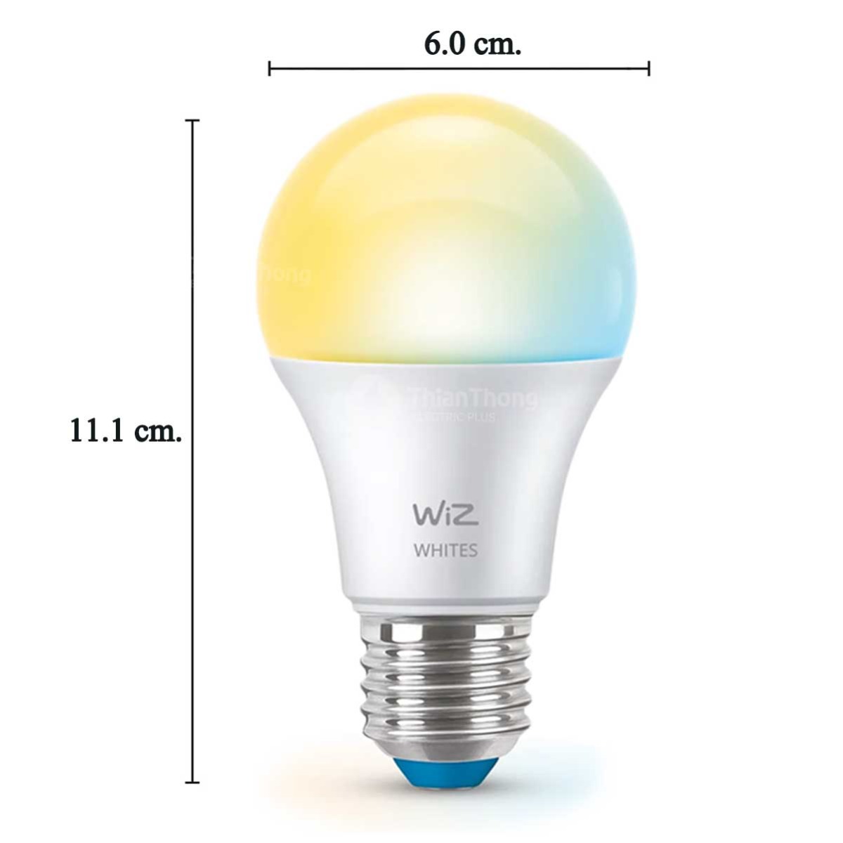 Philips Wiz หลอดไฟอัจฉริยะ ปรับแสงขาว-วอร์ม ฟิลิปส์ วิช LED Bulb Tunable White 8W A60