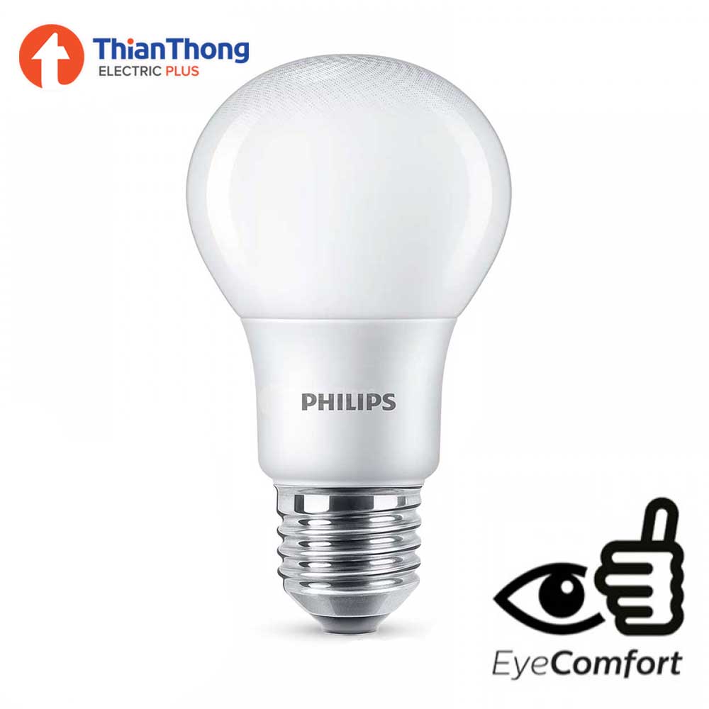 หลอดไฟแอลอีดี ฟิลิปส์ Philips MyCare LED Bulb 4W Daylight และ  Warm White (แทนหลอดไส้ 45 วัตต์)