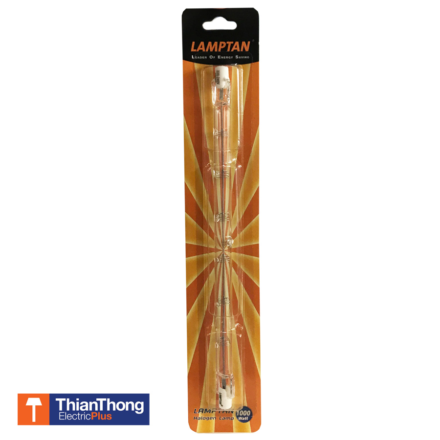 หลอดไฟฮาโลเจนแบบแท่ง  Lamptan Halogen แลมป์ตั้น Double Ends 1,000 W