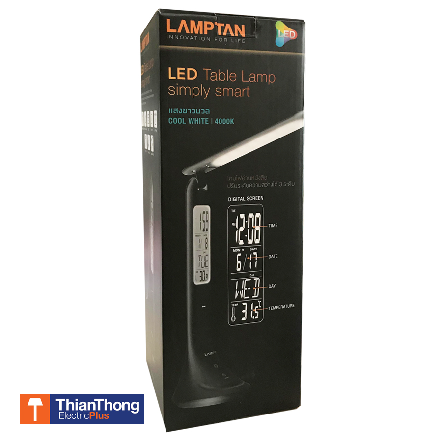 Lamptan โคมไฟอ่านหนังสือ แลมป์ตัน LED Table Lamp simply smart