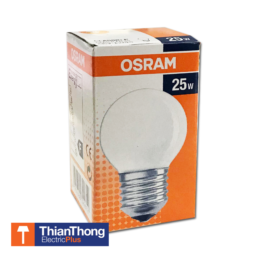 Osram Classic P หลอดปิงปองฝ้า ออสแรม 25W E27