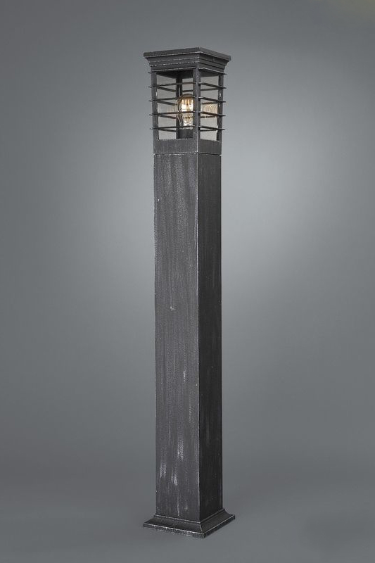 Philips myGarden Pedestal light โคมไฟสนาม ฟิลิปส์ 15283 สีเทาดำ grey