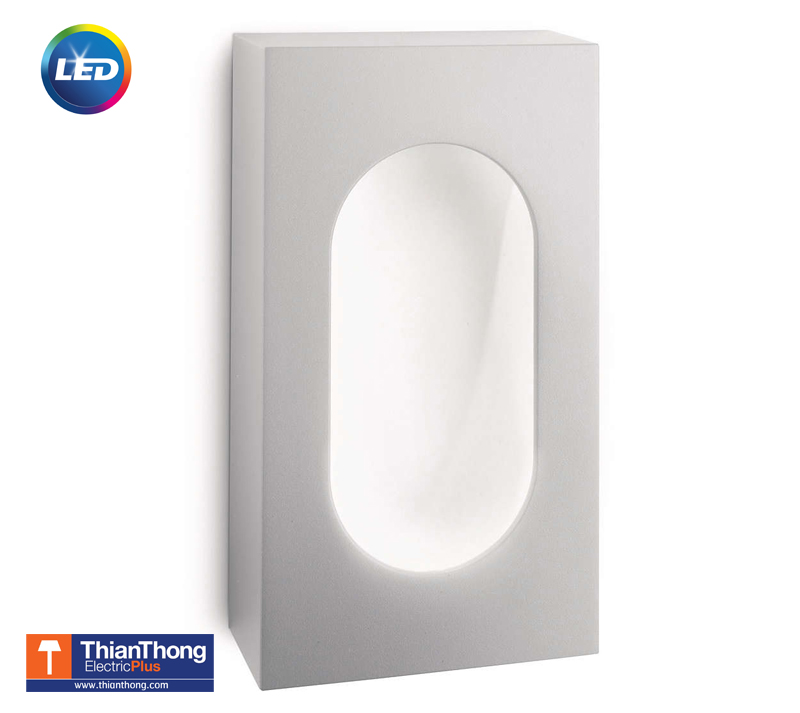Philips Ledino Wall light โคมไฟ LED ฟิลิปส์ ติดผนัง ภายใน/ภายนอก 16816 สีเทา