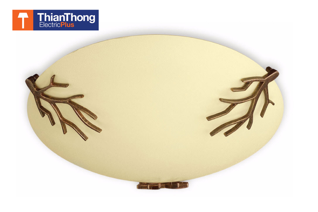 Philips Roomstylers Ceiling light โคมไฟเพดาน ฟิลิปส์ QCG326 Brown น้ำตาล