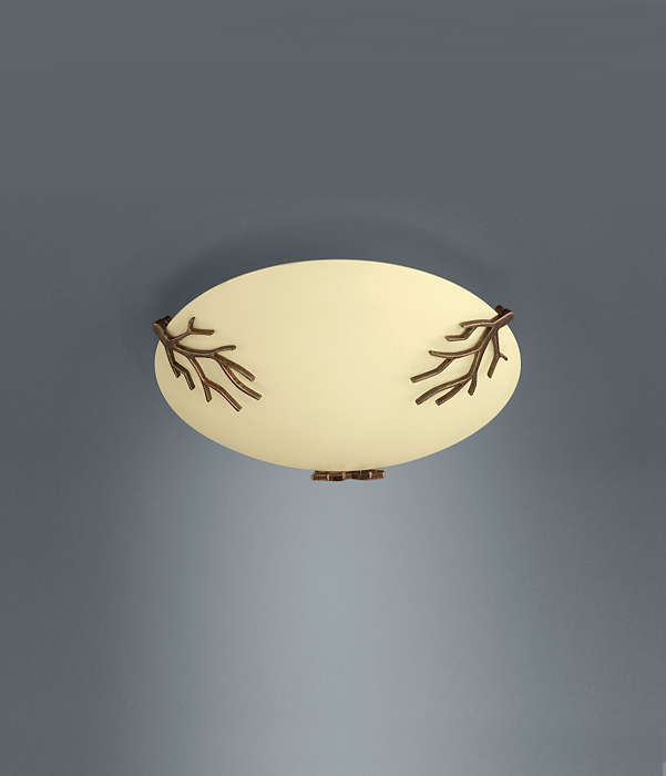 Philips Roomstylers Ceiling light โคมไฟเพดาน ฟิลิปส์ QCG326 Brown น้ำตาล