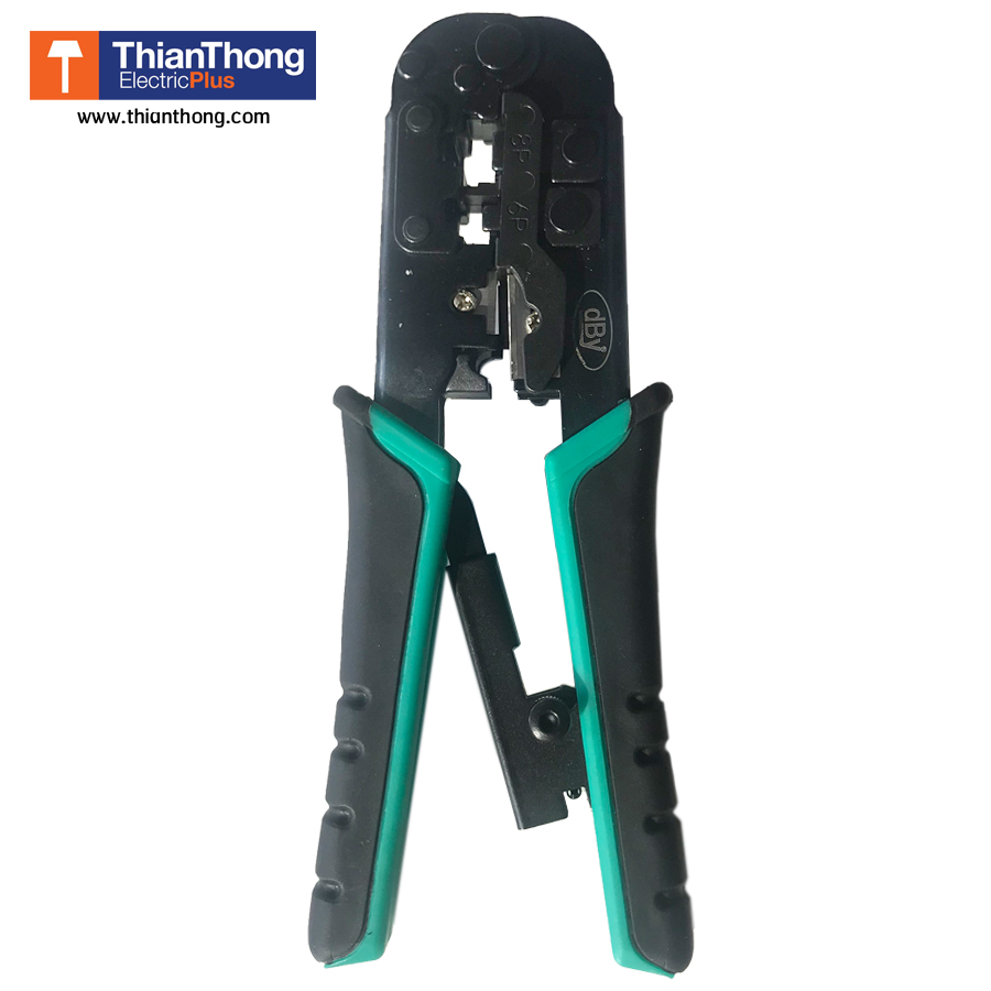 dBy คีมเข้าหัวแลน และสายโทรศัพท์ RJ45 และ RJ11 Crimping tool