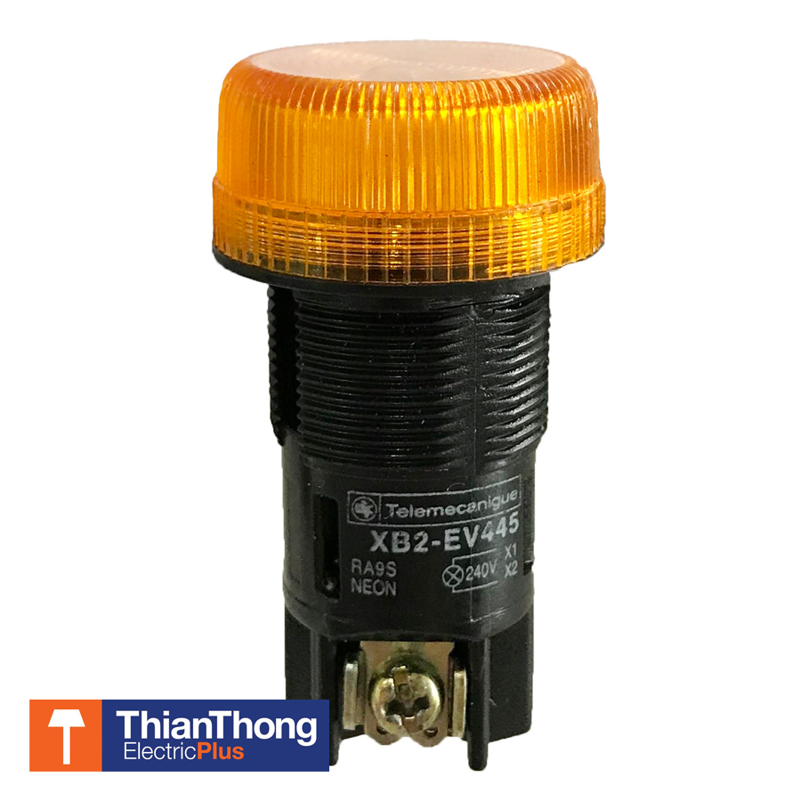 Telemecanique (Schneider) Pilot Lamp เทเลแมกคานิคไพลอตแลมป์ Indicator Lamp XB2-EV445 Orange สีส้ม
