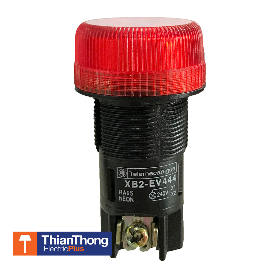 Telemecanique (Schneider) Pilot Lamp เทเลแมกคานิคไพลอตแลมป์ Indicator Lamp XB2-EV444 Red สีแดง