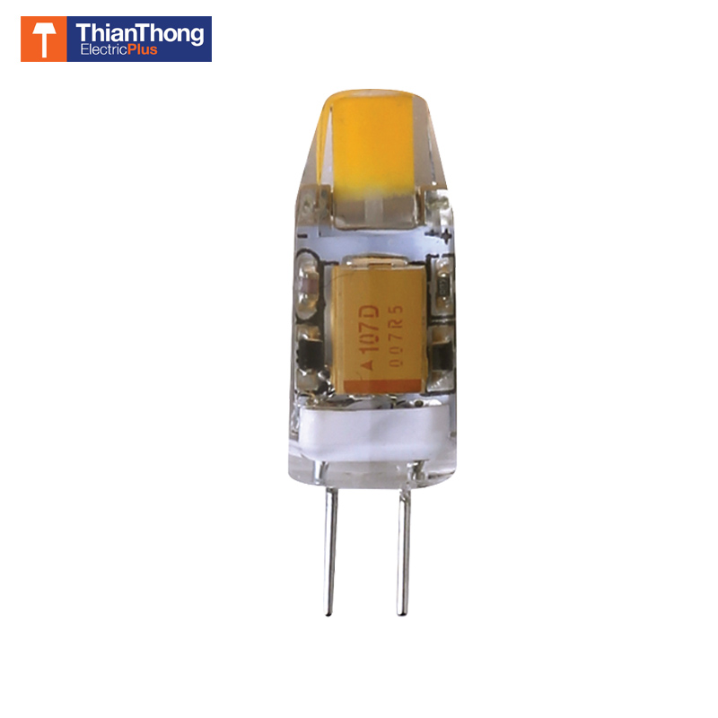 MEGAMAN หลอดไฟ LED G4 ขั้วเข็ม 1.2W เมก้าแมน Halogen G4 LED 12V Warmwhite