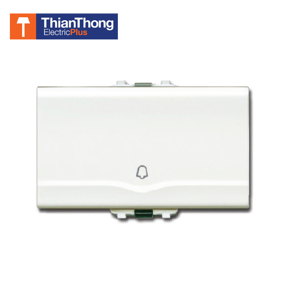 Schneider สวิทช์กดกระดิ่ง 4 แอมป์ ชไนเดอร์ Bell Switch 4A ขนาด 3 ช่อง 3031EMBPH2/3 รุ่น Concept