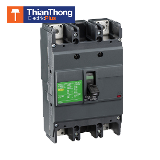 Schneider เซอร์กิตเบรกเกอร์ ชไนเดอร์ Circuit Breaker Easypact 2 Pole 36kA EZC250H