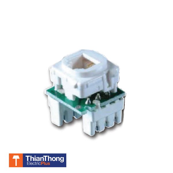 Schneider เต้ารับโทรศัพท์ 4 สาย ชไนเดอร์ Telephone Socket 4P S-Classic 30RJ64M 