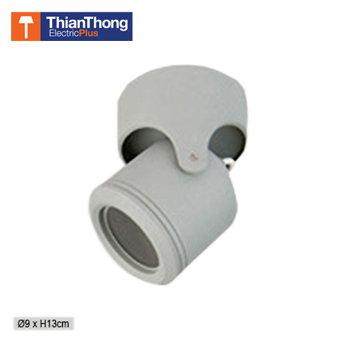 โคมไฟติดเพดาน Tracklight MR16 ติดลอย ชนิด 1 หัว ขั้ว GU10 สีเทาเงิน A-1019/1 SIL