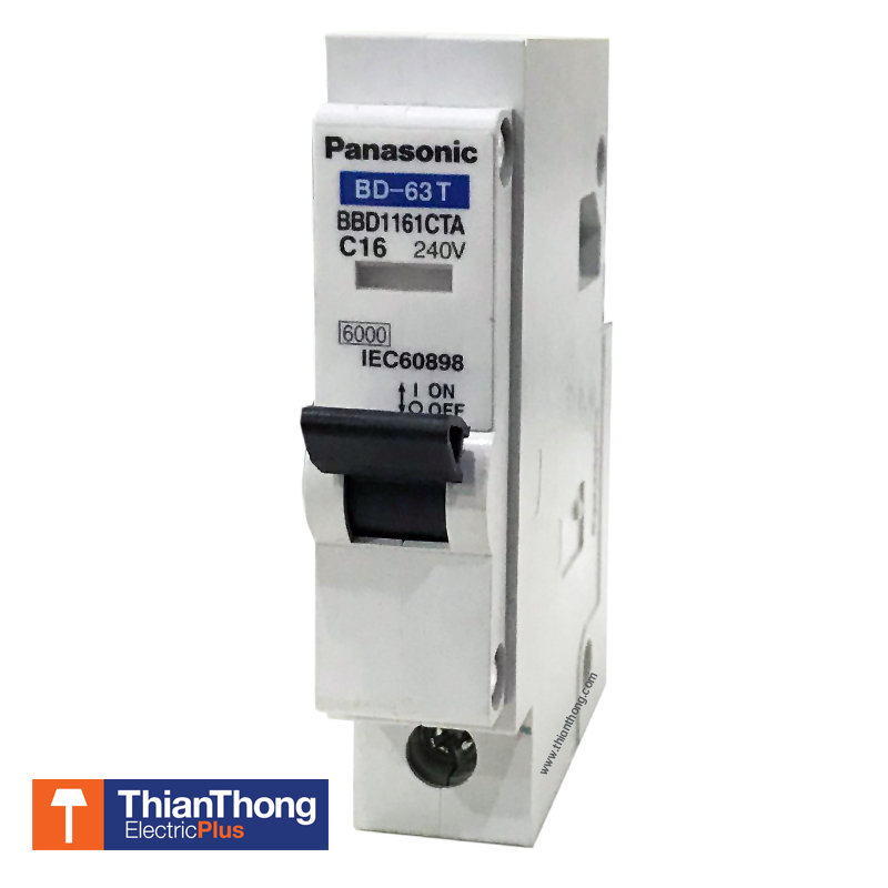 Panasonic Circuit Breaker 1P ลูกย่อย เซอร์กิตเบรคเกอร์ พานาโซนิค 10A / 16A / 20A / 32A BD-63T