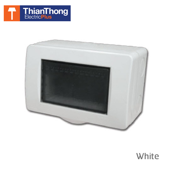 Schneider ฝาครอบกันน้ำ 3 ช่อง พร้อมกล่อง ชไนเดอร์ Waterproof IP55 สีขาว White A3223HSMR Concept