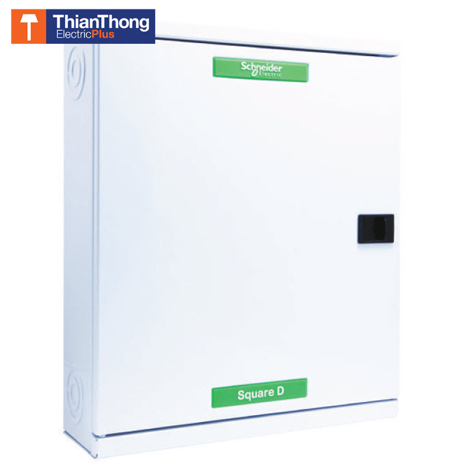 Schneider ตู้โหลดเซนเตอร์ สแควร์ดี คลาสสิค แบบเมนเซอร์กิตเบรกเกอร์ Square D Classic Load Center 12 Ways 100A 25kA QO3-100EZ12G/SN