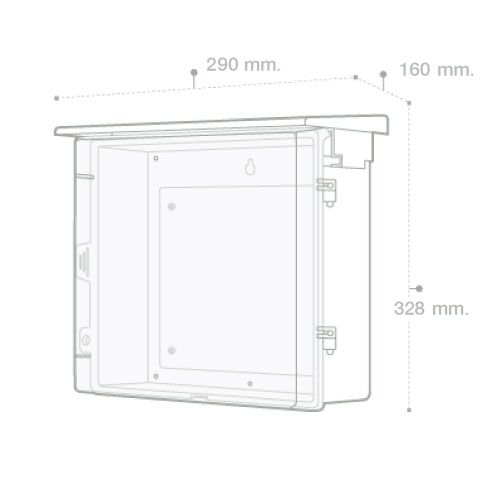 Nano ตู้กันน้ำพลาสติก นาโน Electric Enclosure Water Proof Box NANO-102W