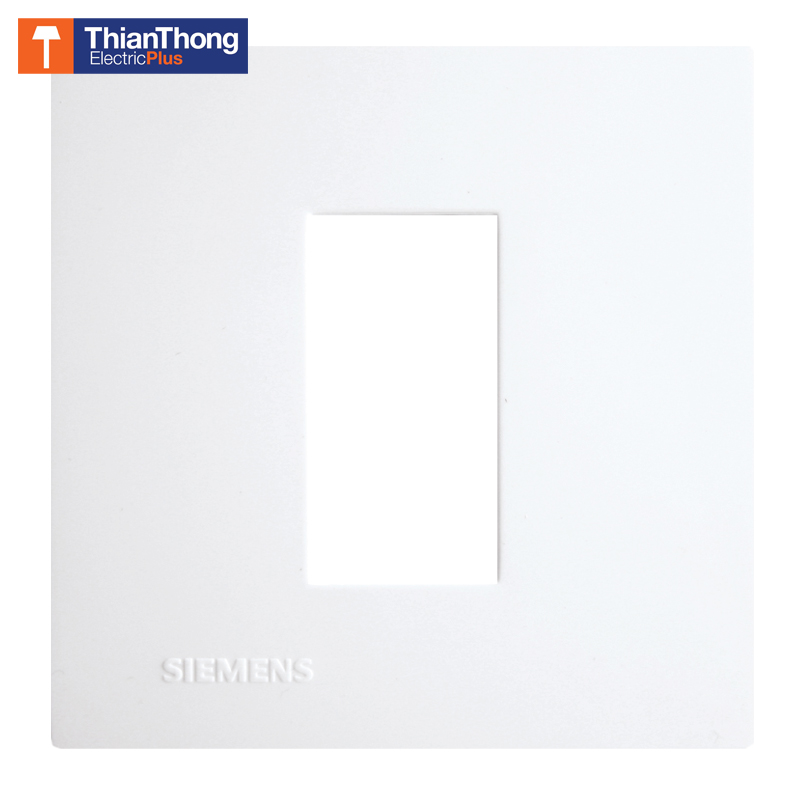 Siemens ฝาซีเมนส์ 1 ช่อง ขนาด 86 mm 1 Module cover plate and frame