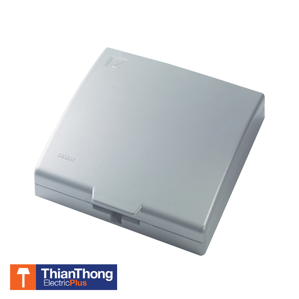 Siemens ฝากันน้ำสำหรับสวิตซ์ ขนาด 86 มม. ซีเมนต์ Water proof box for switches, 86 mm. frame