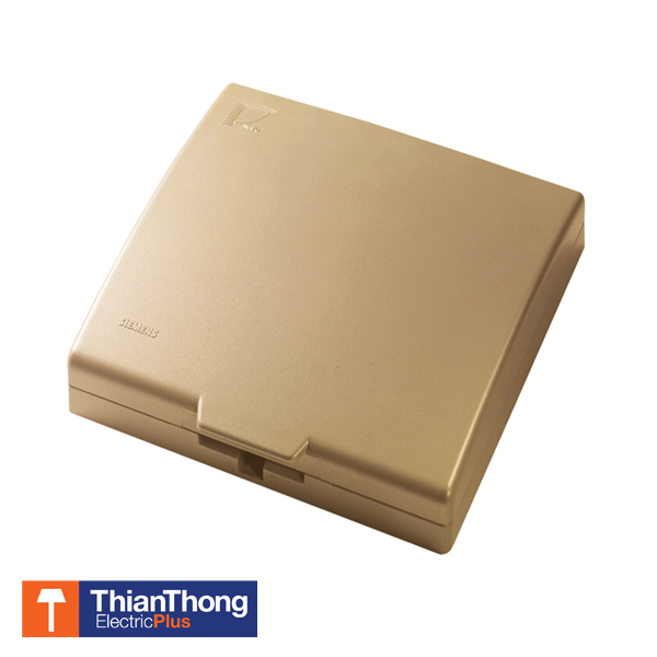 Siemens ฝากันน้ำสำหรับสวิตซ์ ขนาด 86 มม. ซีเมนต์ Water proof box for switches, 86 mm. frame
