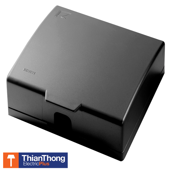 Siemens ฝากันน้ำสำหรับเต้ารับขนาด 86 มม. ซีเมนต์ Water proof box for sockets with cable outlet, 86 mm. frame