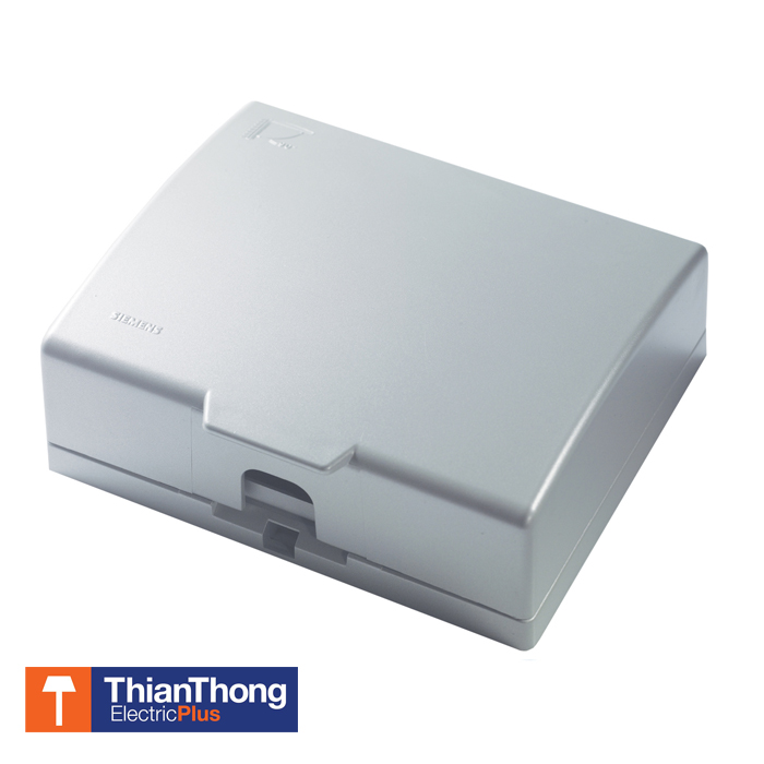 Siemens ฝากันน้ำสำหรับเต้ารับขนาด 120 มม. ซีเมนต์ Water proof box for sockets with cable outlet, 120 mm. frame 