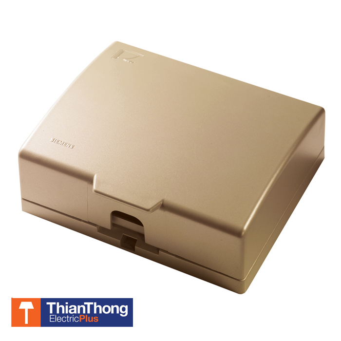 Siemens ฝากันน้ำสำหรับเต้ารับขนาด 120 มม. ซีเมนต์ Water proof box for sockets with cable outlet, 120 mm. frame 