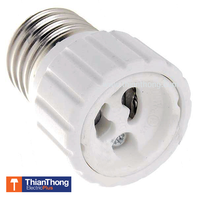 ขั้วแปลง ขั้วหลอดไฟ adapter converter E27 to GU10.3 MR16