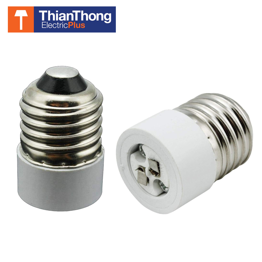 ขั้วแปลง ขั้วหลอดไฟ adapter converter E27 to GU5.3 MR16