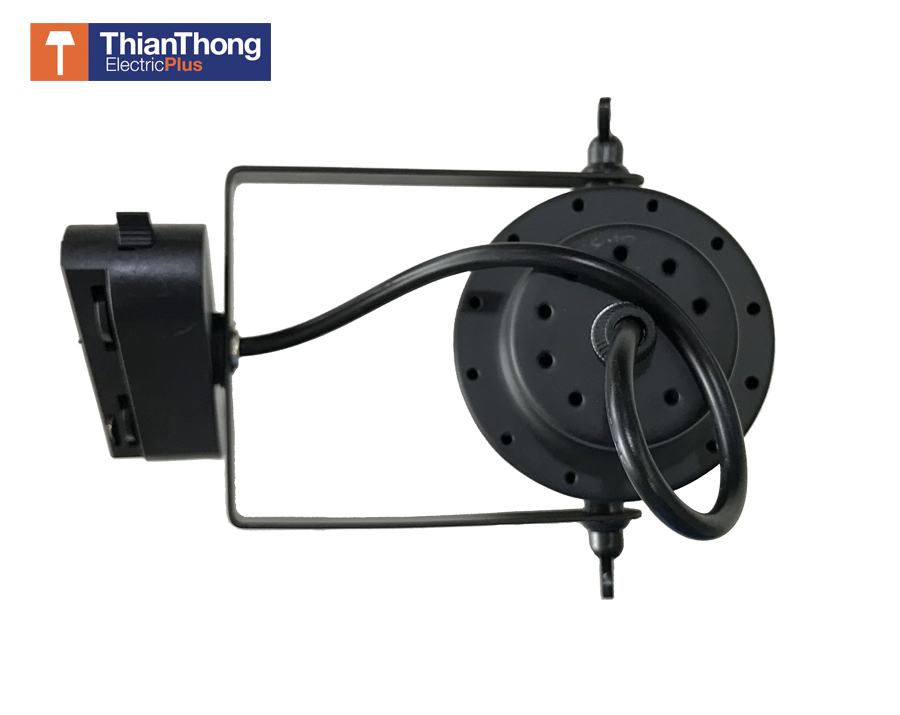 โคมไฟติดราง STW Track Light E27 ทรงกระบอก สีดำ Cylinder Track Light Head Black