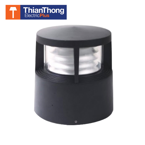 โคมไฟ หัวเสา ทรงกลมเล็ก สีดำ Aluminium ฺBlack TSL-11-012581D/BK