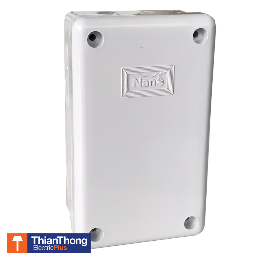 Nano กล่องกันน้ำพลาสติก นาโน Junction Water Proof Box NANO-201W
